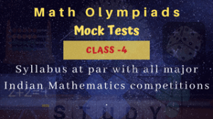 Math Olympiads Mock Tests, Class-4
